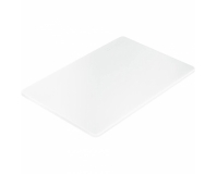 Tocator polietilena 45x30x1.3 cm - alb