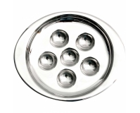 Platou inox melci